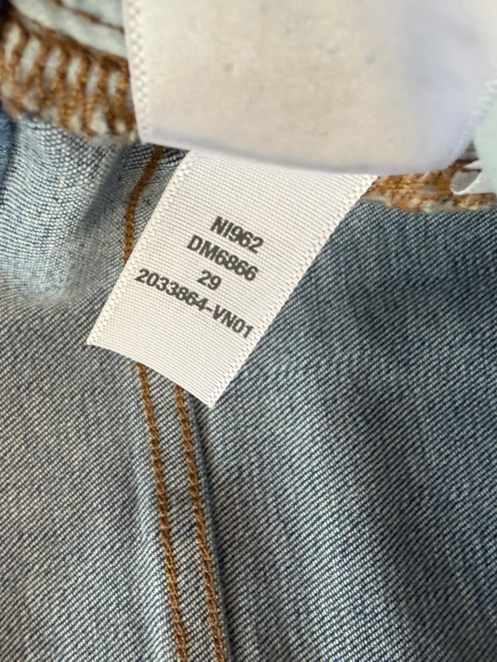 Madewell Jeans Womens 29 Mid Rise Kick Out Crop Stretch Raw Hem - Picture 9 of 12